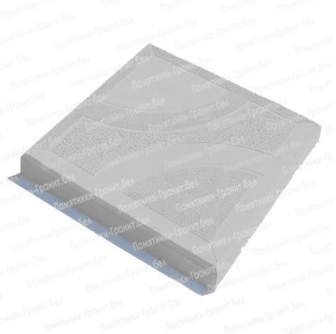 Укладка плитки на могилу Кобрин фотография