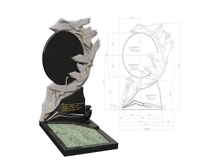 Памятник на могилу с ценами и фото